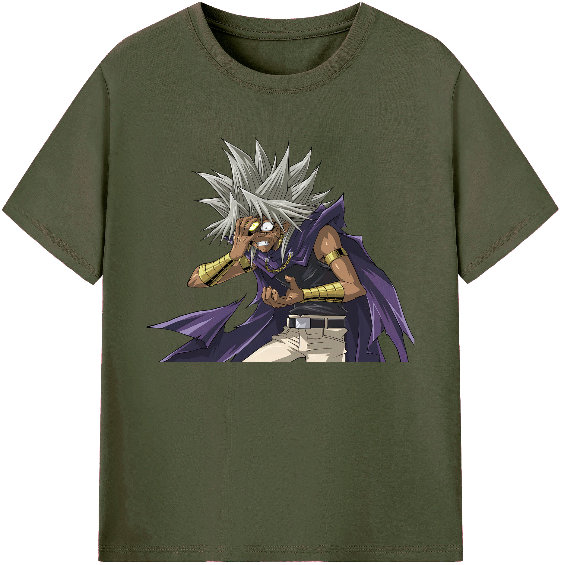 （画像用） 遊☆戯☆王 Yu-Gi-Oh! 綿100％ メンズ半袖Tシャツ｜肌触りやわらか＆通気性